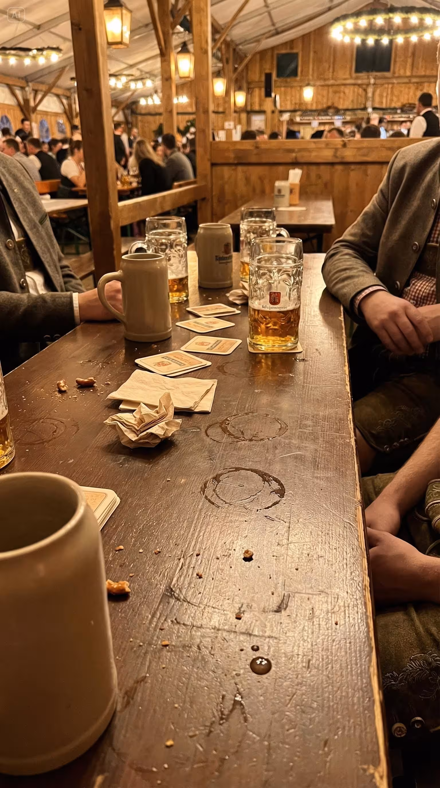 Sonderreinigung nach einem Anlass